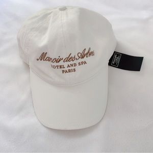 Abercrombie & Fitch White French Soft Hat